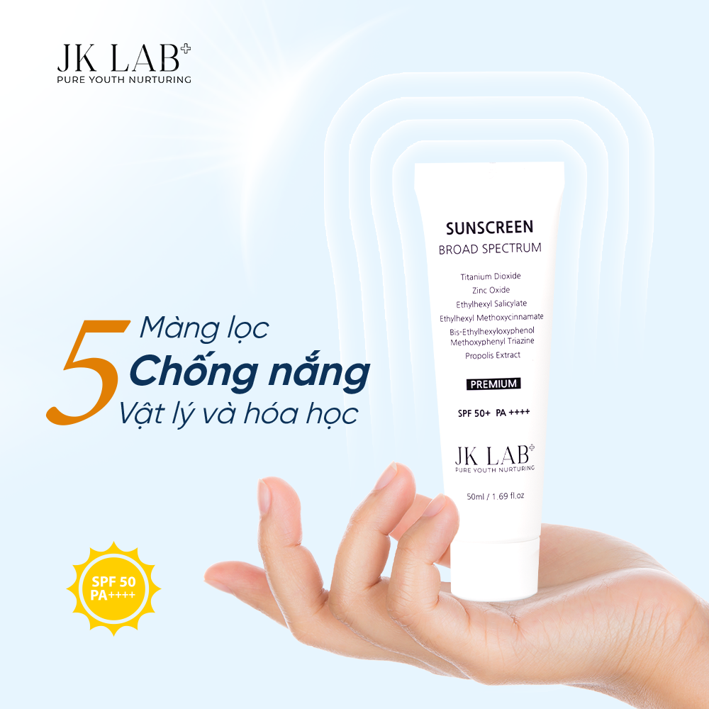 KEM CHỐNG NẮNG JKLAB SUNSCREEN BROAD SPECTRUM