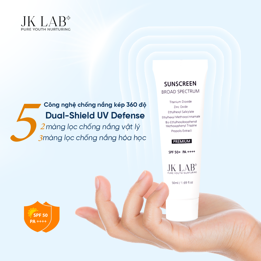 KEM CHỐNG NẮNG JKLAB SUNSCREEN BROAD SPECTRUM - Ảnh 2